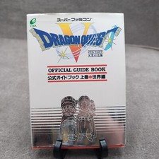 DRAGON QUEST V 5 Official Guide 1 Sekai w/Map SNES Book 1993 EX5x