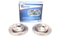 TA Technix Sport Bremsscheiben Satz Hinterachse - Mazda 3