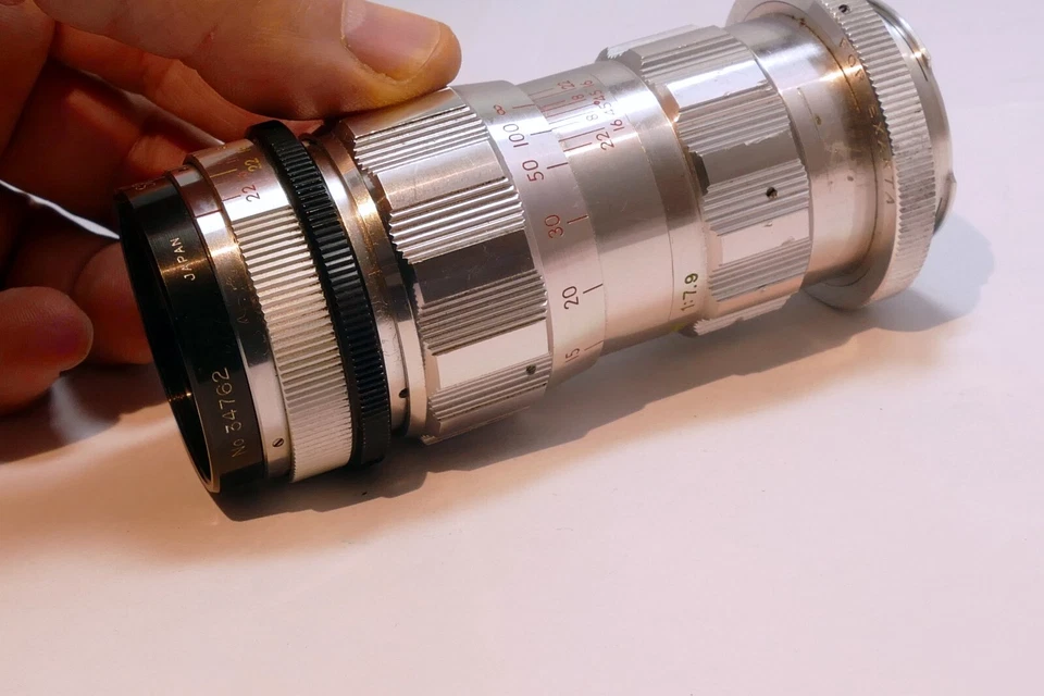 SPECTRA DUO-FOCUS 140mm f4.5 Lens for Exakta Mount 230mm f7.9 telephoto - Image 4 of 4