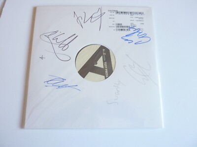 FONTAINES D.C. A HERO'S DEATH DELUXE 2 X VINYL LP FULLY SIGNED TEST PRESSING NEW