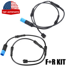 2x Front Rear Disc Brake Pad Wear Sensor For Bmw 2019-2024 L6 3.0l V8 4.4l