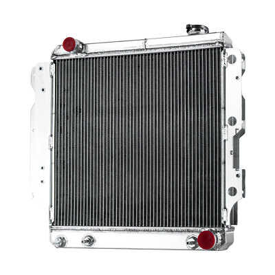 3 Core Aluminum Radiator Fit 87-06 Jeep Wrangler TJ YJ Chevy Mopar V8 Conversion