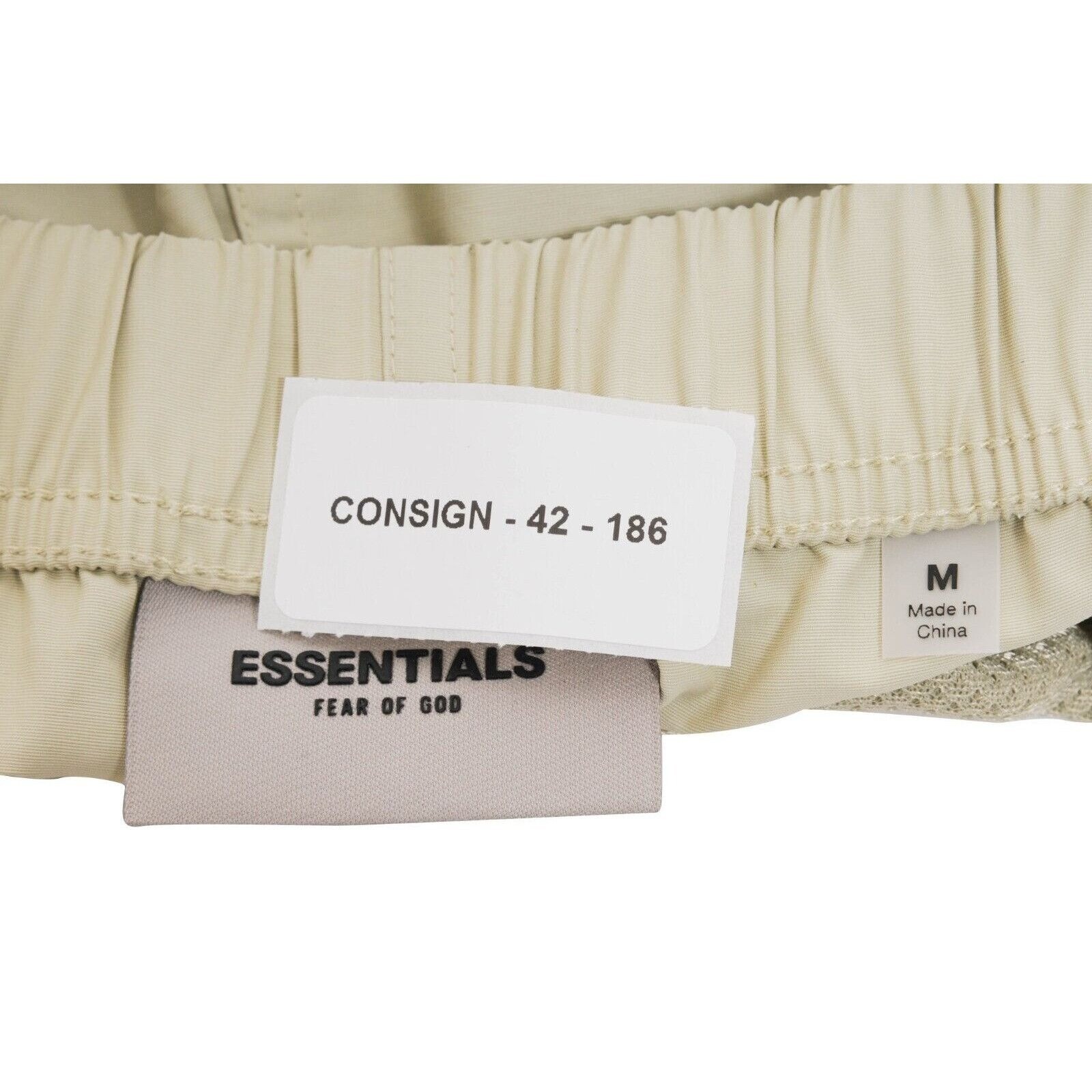 Fear of God Essentials Men Track Pants Size Medium Nylon Green Pistachio image 8