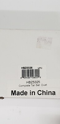 HobbyZone HBZ5325 Complete Tail Wing Set - Stabilizer & Rudder: Duet