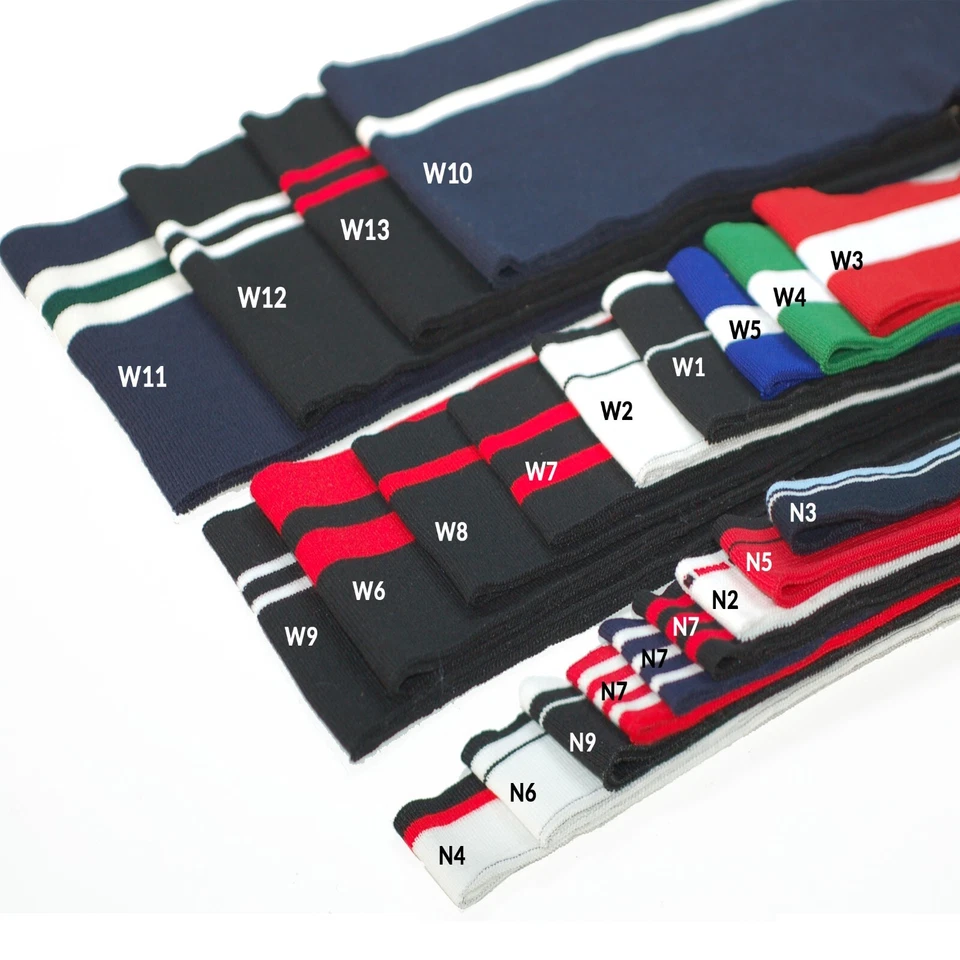 Knit Rib Stretch Welt for Cuff,Waistband Neckbands.Stripes Revamp Clothing Trim - Image 2 of 2