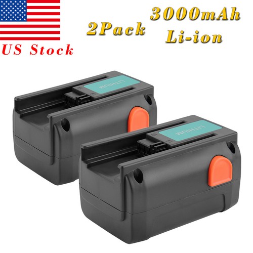 2x18V 3000mAh Li-ion Battery for Gardena ERGOCUT 48 Li 8878 8835-20 8878 8835-U