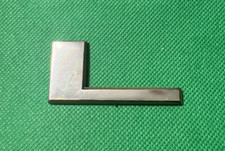 Ford L Classic Metal Car Badge Emblem 62x31mm Vintage