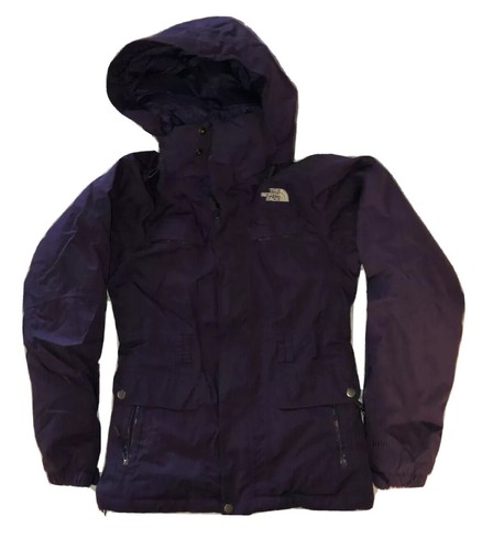 The North Face HyVent Chaqueta de Abrigo Parka de plumas de ganso 600  Purple Sz XS | B4 | eBay