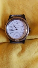 WristWatch Chaika Vintage USSR Soviet Black Case 17 jewels Mechanical Free Ship
