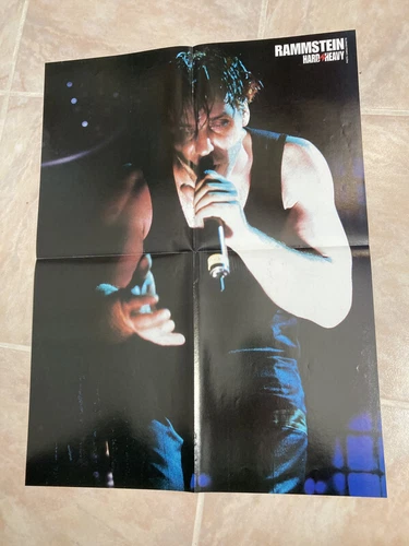 POSTER ICED EARTH RAMMSTEIN LIVE 56 x 41 cm (22 x 16,1 inches)