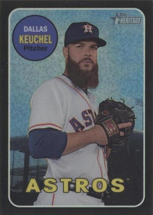 2018 Topps Heritage - Dallas Keuchel #THC-202 - 1 of 1