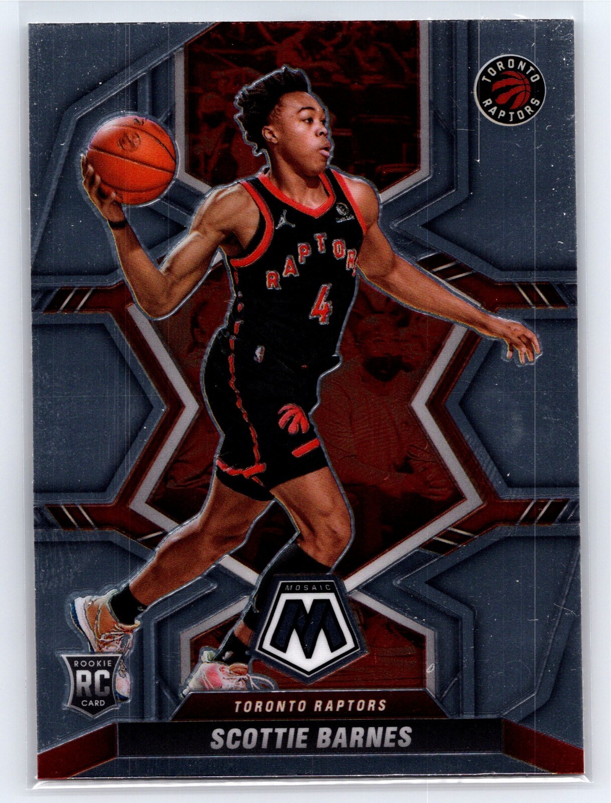 2021-22 Panini Mosaic Basketball Scottie Barnes Rookie #207 Raptors RC
