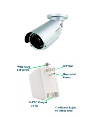 Pelco BU6-IRWV50-6 650TVL Outdoor IR Bullet Camera/Power Supply | NEW | WARRANTY