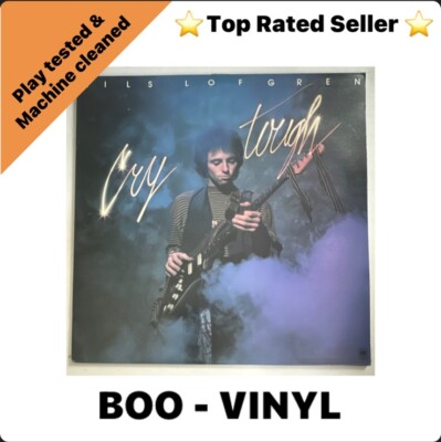 Nils Lofgren -lCry Tough Lp Vinyl Record - 1976 - A&M - AMLH 64573  EX / EX