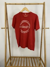 VTG NC State NSCU Aerospace Engineering EE Thin 80s Red T-Shirt Size L