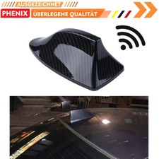 Universal Auto Radio Dachantenne Antenne Shark Haifischflosse AM & FM Schwarz