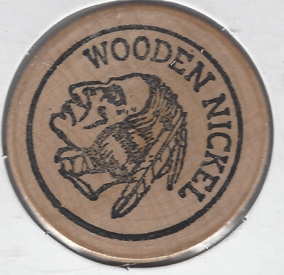 Lexington Heights, Michigan "Silver Anniversary Souvenir", INDIAN Wooden Nickel eBay