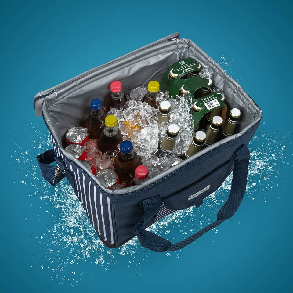 anndora® Kühltasche Groß 40L Thermo Isoliertasche Picknicktasche Getränkekühler - Bild 2 von 3