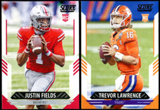 2021 Score Football Complete Master Set (1-400) + All 6 Insert Sets 500 Lawrence