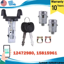 2 Door Lock & Ignition Switch w/2Keys Kit for Sonora Yukon Sonoma Jimmy USA