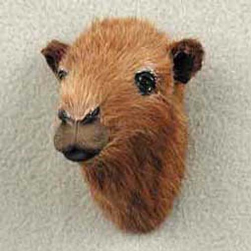 BLACK PIG FURRY ANIMAL MAGNET! START COLLECTING AS A HOBBY. #7 - Picture 9 of 24