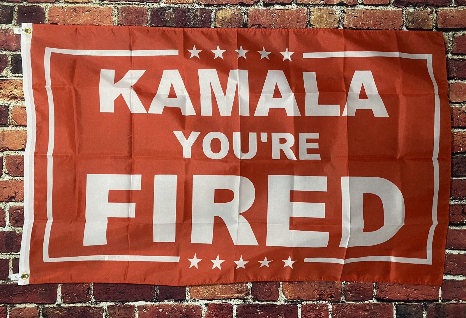 Kamala Harris You’re Fired Flag FREE USA SHIP Donald Trump Vote Republican 3x5'