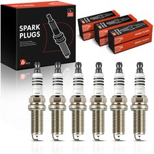 6pcs Double Iridium Spark Plugs for Infiniti Q50 2016-2020 Q60 2017-2020 V6 3.0L