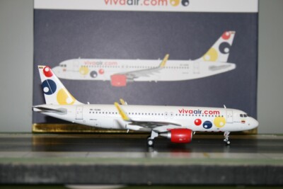 Gemini Jets 1:200 VIVA Air Airbus A320-200 HK-5286 (G2VVC822) Model Plane