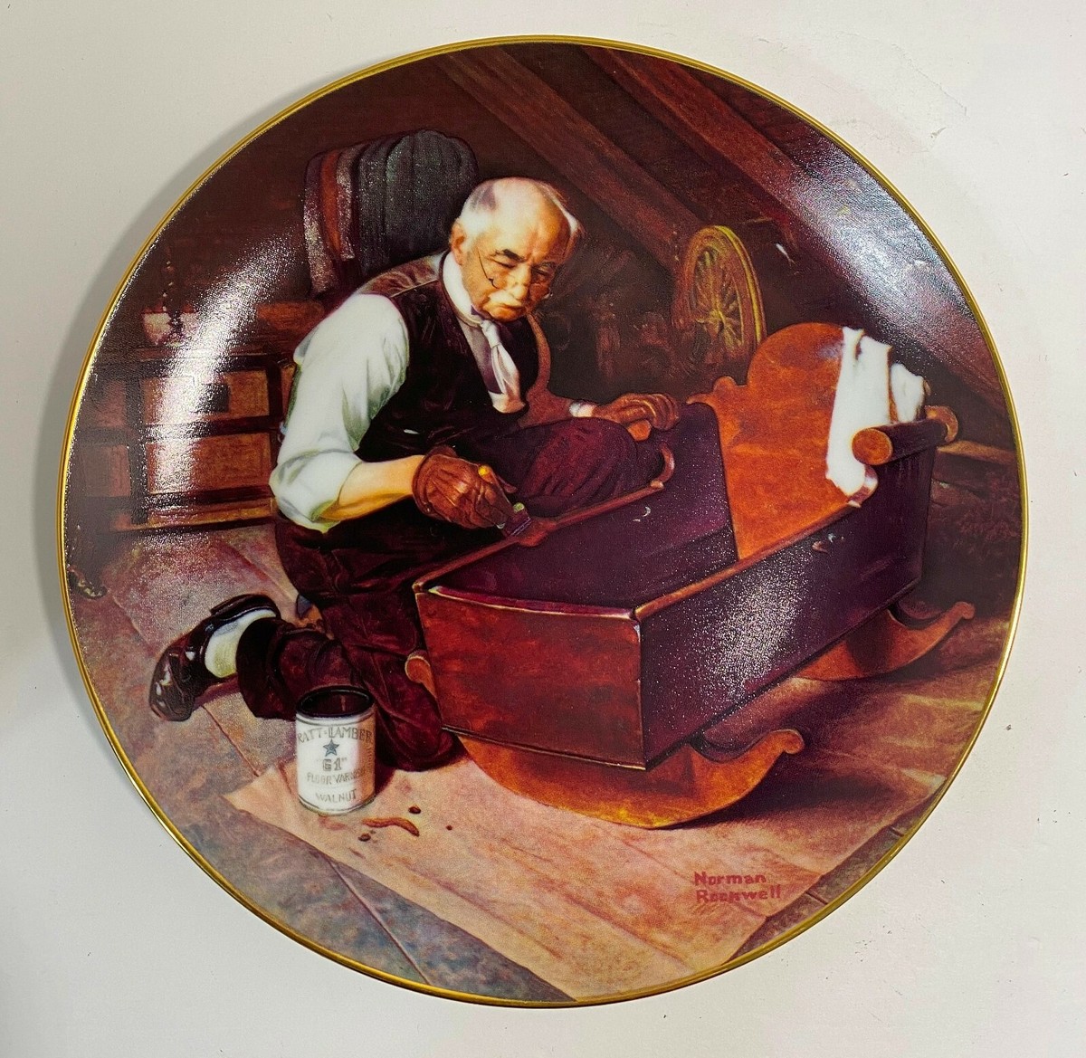 Norman Rockwell Collector Plate 