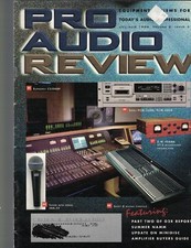 Pro Audio Review magazine July 1996 Minidisc Amplifiers