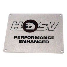 NOS HSV Clubsport Senator Maloo VN VP VQ VR VS Engine Cover Emblem Plate 5.0 V8