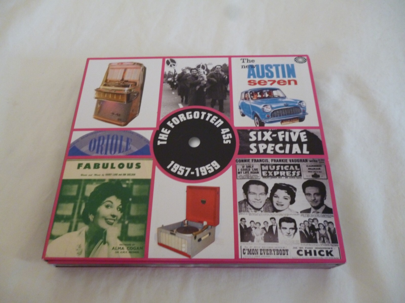 FANTASTIC VOYAGE - The Forgotten 45s 1957-1959 3-Disc CD Set