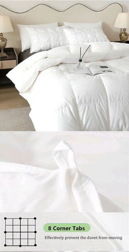 Bread Goose Down Quilt Luxury Duvet Soft Goose Down Duvet Quilt Comforter Duvet - Picture 15 of 20