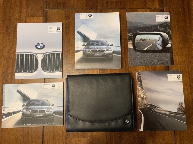 2011 BMW 5 Series 528i 535i 550i 535i Owners Manual Owner's Manual Book