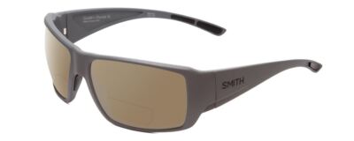 Lunettes De Soleil Smith Guides Choice Bifocales Polarisées - Gris 63 Mm - Neuf Avec étiquettes