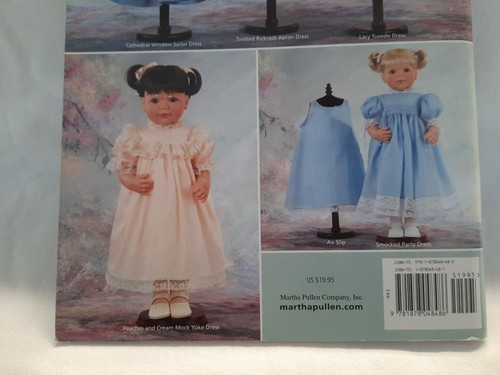 Adorable Toddler Doll Clothes For 18" & 24" Dolls by Martha Pullen ~ Middleton - Picture 6 of 15