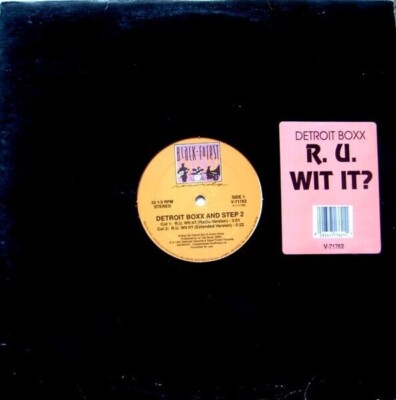 Detroit Boxx & Step 2 R.U. Wit It? STILL SEALED Vinyl Single 12inch NEW OVP