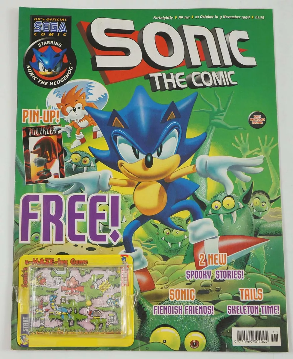 What do you think of the Fleetway Sonic the Comic? : r