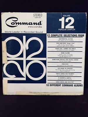 Volume 12 Popular Sampler 1964 Command Records COM-12SD | eBay