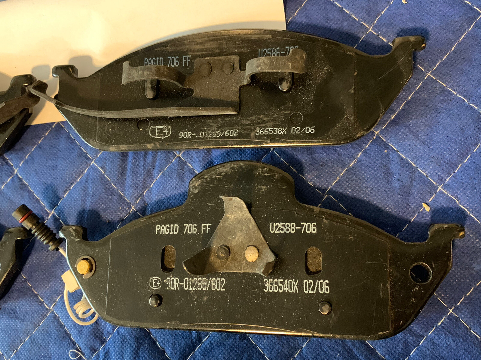 Pagid Brake Pad Set for MERCEDES BENZ Ml W163 Part # 1634200320 