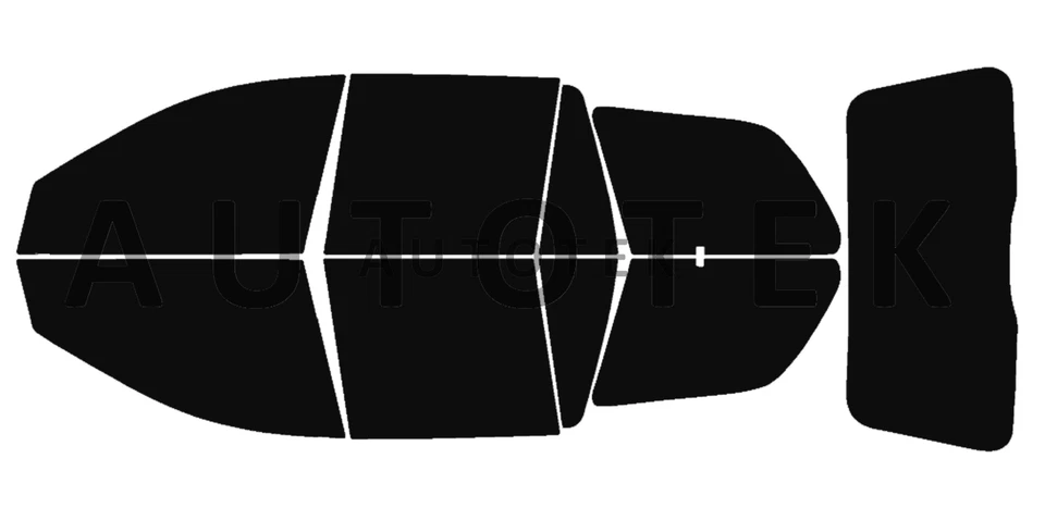 PreCut All Side + Rear Window Film Any Tint Shade % For Volvo XC90 2003-2014 - Image 3 of 4