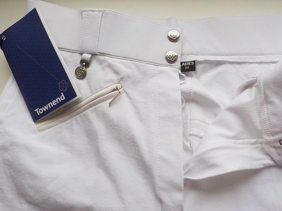 Pantalon/culotte équitation blanc femme Olivier Townend Neuf super qualité - Photo 2/4
