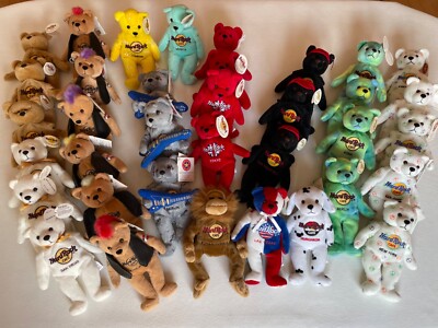Hard Rock Cafe Bär Hund O. Utan Plüschtier Signature Collection, limited Edition