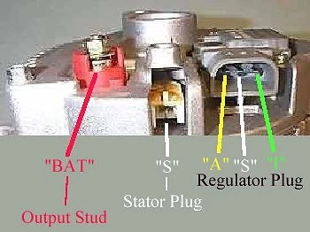 Alternador de carrocería pequeña Ford Mustang High Amp 3G 1987 91 1992 1993 Bronco 130AMP Foto 2 de 3