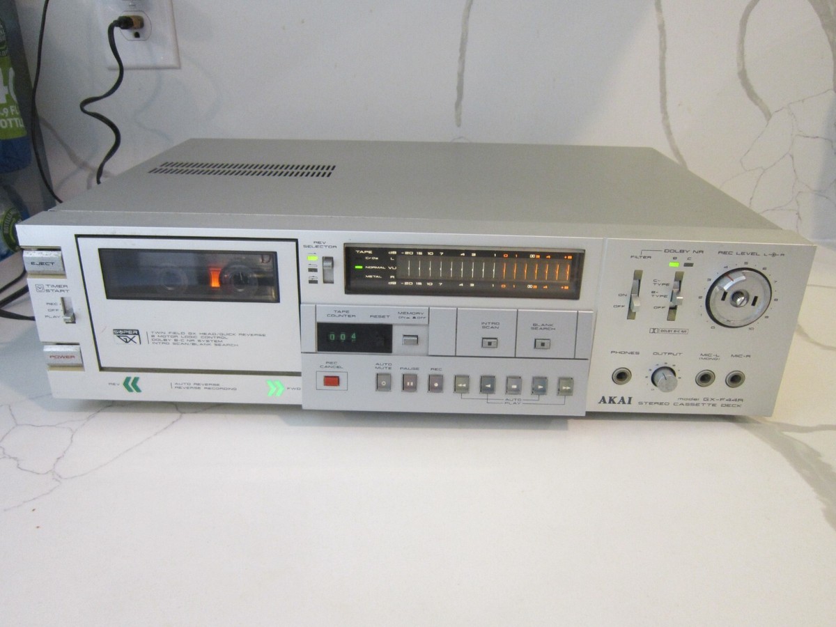 アカイGX-F44R カセットデッキ AKAI GX-F44Rの仕様 アカイ/赤井