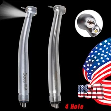 Dental High Speed Turbine Handpiece 4Hole E-generator LED /No-LED fit NSK MX
