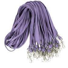 Badge Lanyards Flat Lanyard Swivel Hooks Durably Neck Bulk lanyards with Clip
