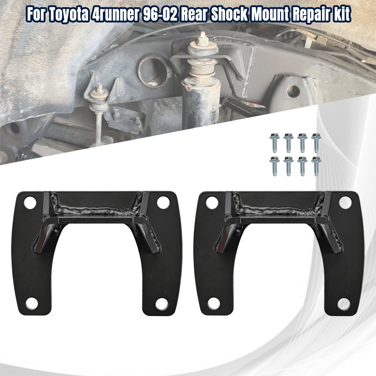 For Toyota 4runner 4Door 19962002 Rear Outboard Shock Mount Repair