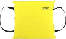 Emergency Marine Foam Flotation Cushion, Square, 15 In. X 15 In, Safety Yellow