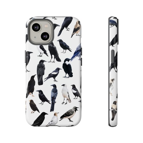 Bird Pattern on White - Phone Case for iPhone, Galaxy, Pixel - 第 58/281 張圖片